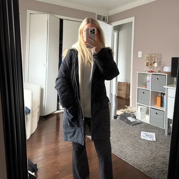 Abercrombie & Fitch women’s parka winter coat - Picture 4 of 9